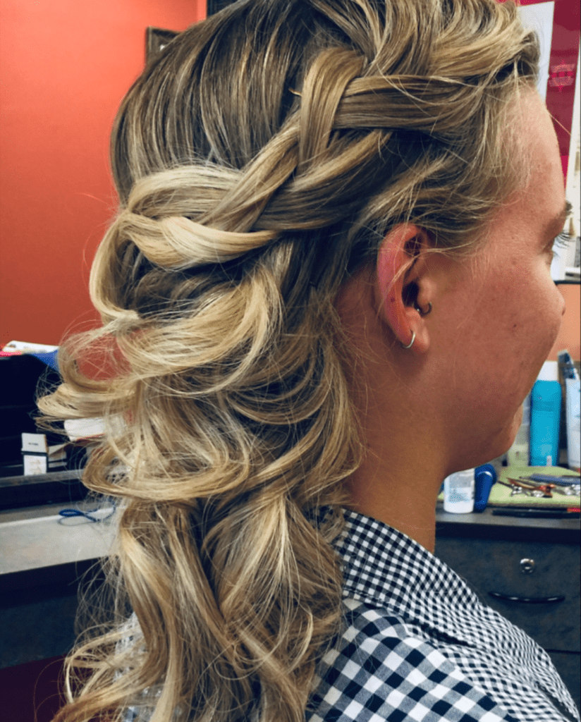 wedding hair style